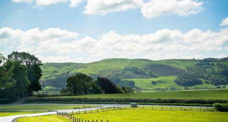 View from Cwm Hafren Holiday Park