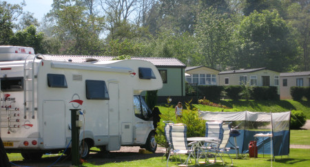 Deeside Holiday Park - Grass Touring Pitches