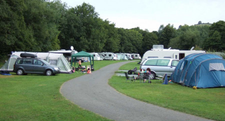 The Green Caravan Park Wentnor Bishops Castle Shropshire 1